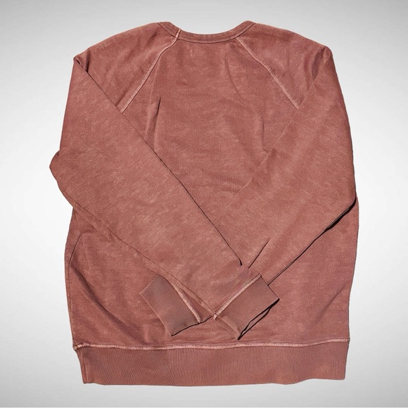 Outerknown Sur Sweatshirt Raglan i XL Henna - Picture 4 of 5